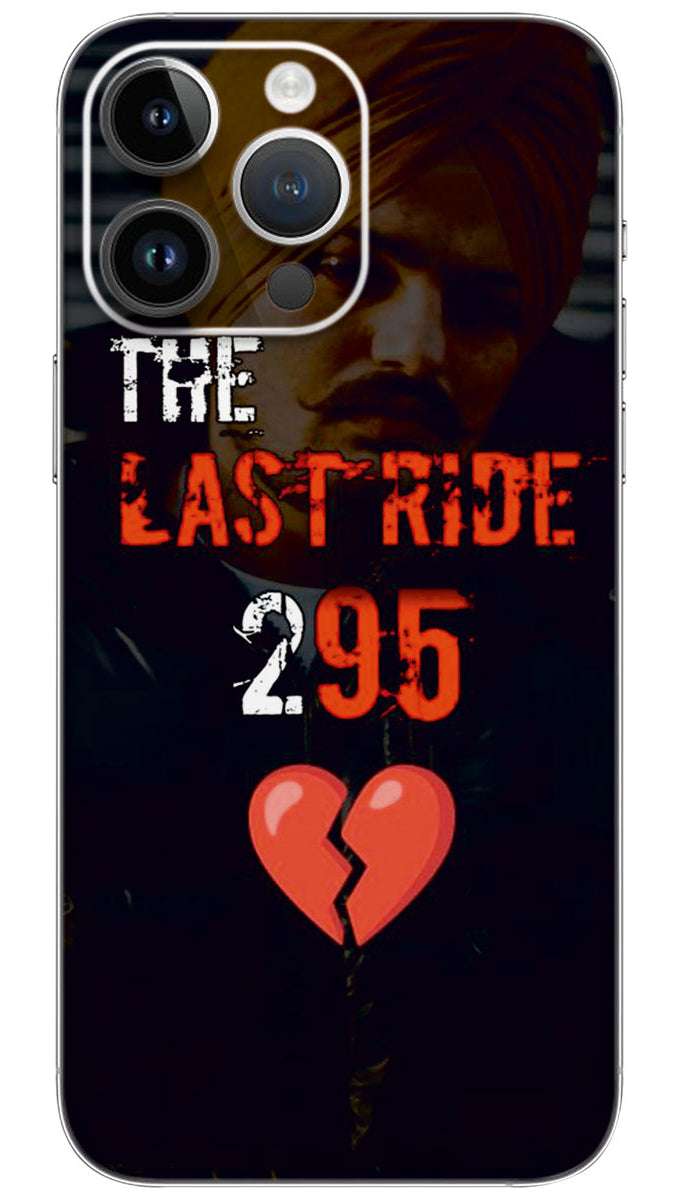 The last ride 295 sidhu moosewala Mobile Skin Wrap