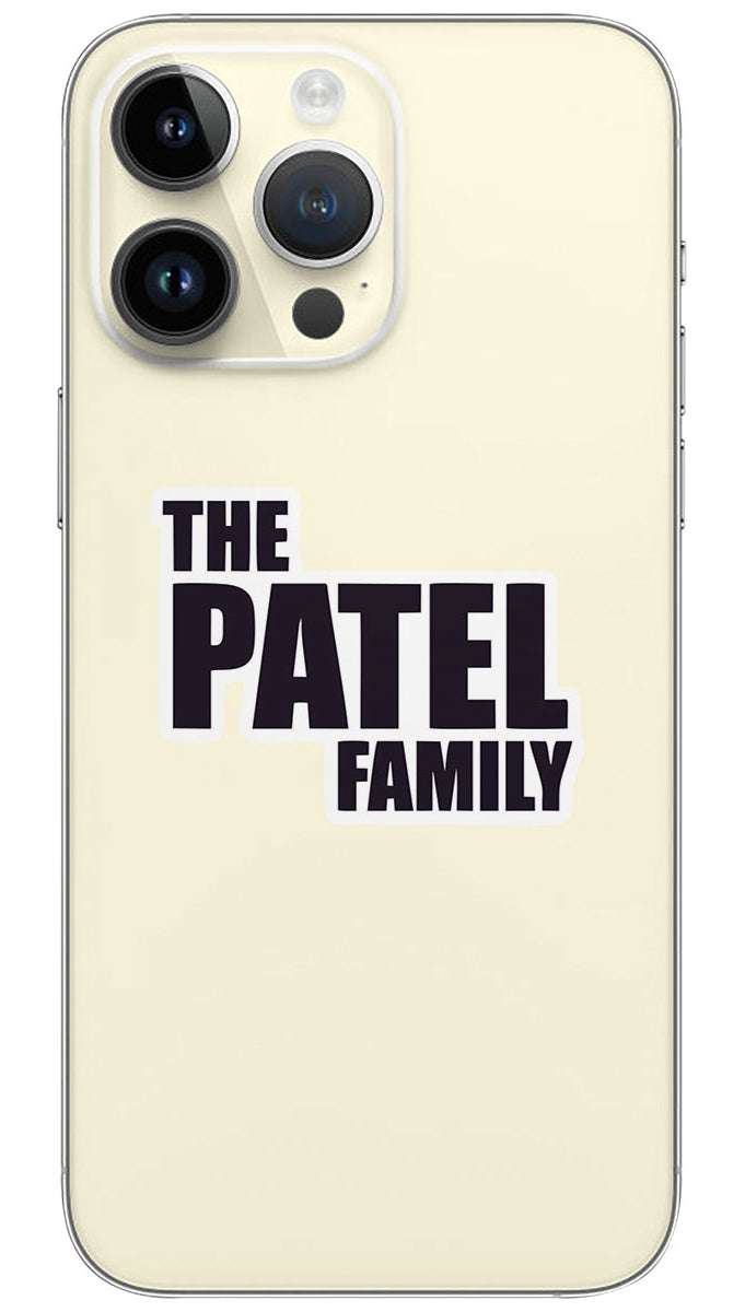The patel familty name Mobile Skin Wrap