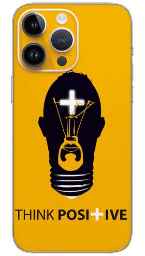 Think positive quotes  Mobile Skin Wrap