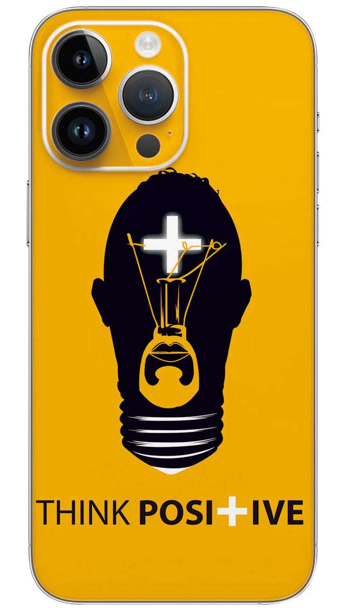 Think positive quotes  Mobile Skin Wrap