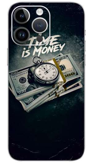 Time is money quotes Mobile Skin Wrap