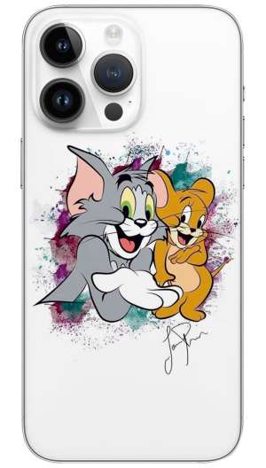 Tom and jerry cartoon  Mobile Skin Wrap