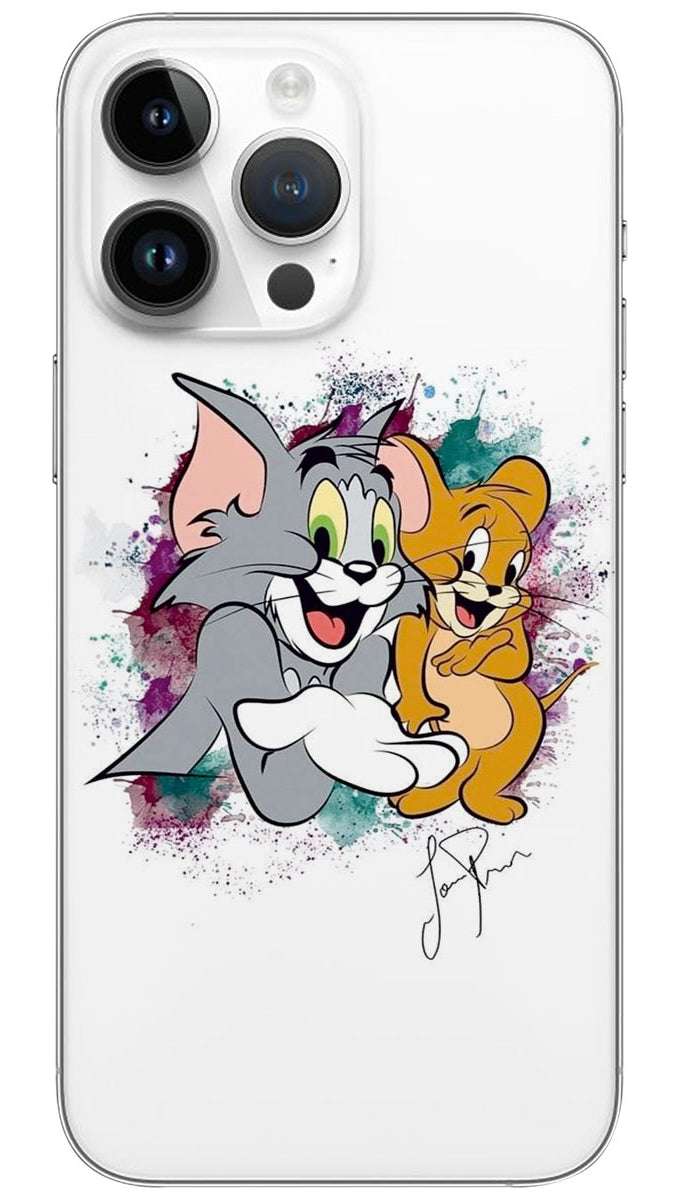 Tom and jerry cartoon  Mobile Skin Wrap