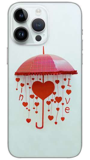 UMBRELLA OF LOVE Mobile Skin Wrap