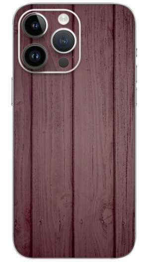 Up of wooden planks pattern Mobile Skin Wrap