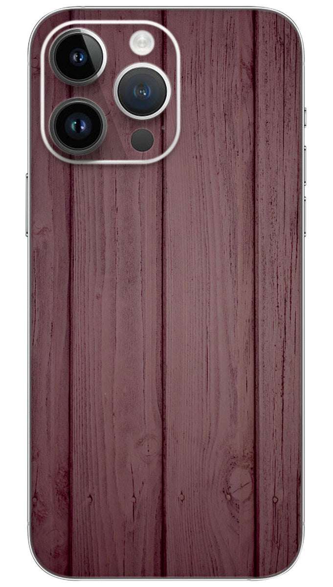 Up of wooden planks pattern Mobile Skin Wrap