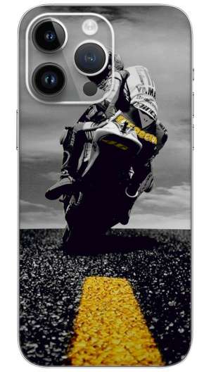 Vale Rossi awesome bike Mobile Skin Wrap