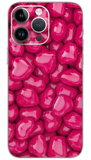 Valentine Candy pattern Mobile Skin Wrap