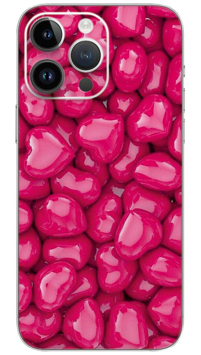 Valentine Candy pattern Mobile Skin Wrap