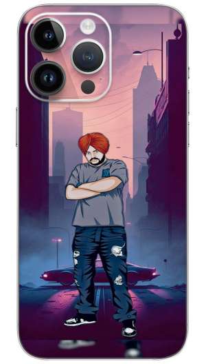 Vector Sidhu moosewala Mobile Skin Wrap