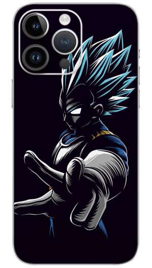 Vegeta Dragon Ball anime Mobile Skin Wrap
