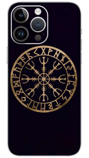 Viking symbols  Mobile Skin Wrap