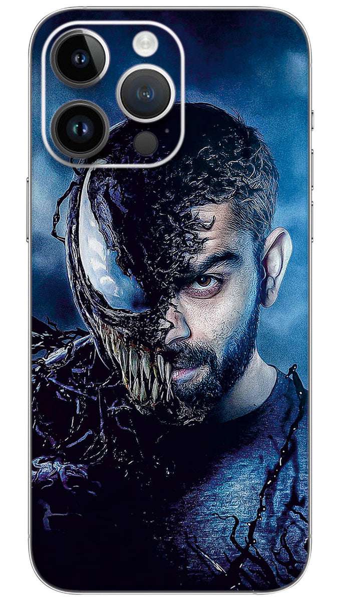 Virat Kohli As Venom design  Mobile Skin Wrap
