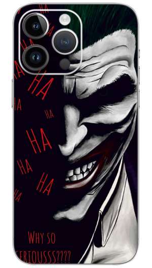 Why so serious quotes? Mobile Skin Wrap