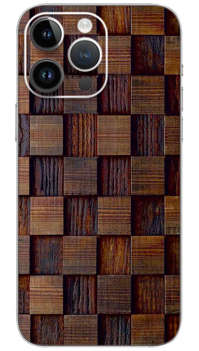 Wood Tile Texture pattern Mobile Skin Wrap