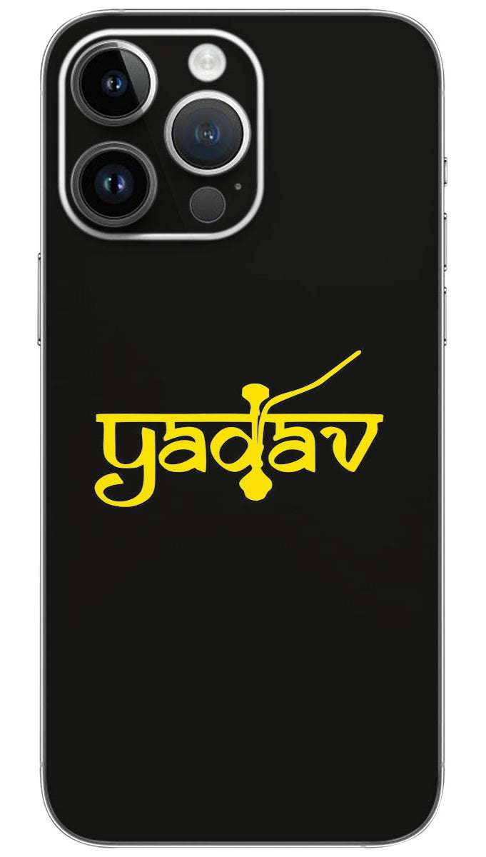 Yadav Name Logo Mobile Skin Wrap