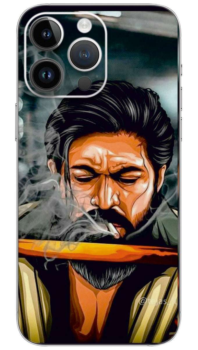 Yash kgf art  Mobile Skin Wrap