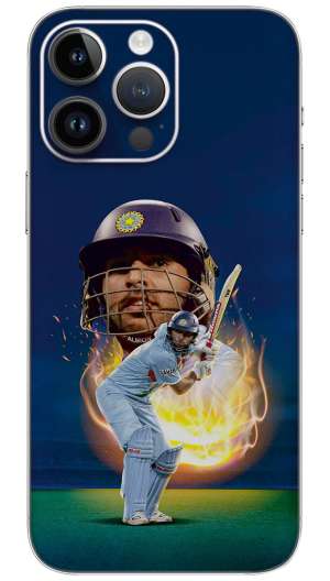 Yuvraj singh  Mobile Skin Wrap