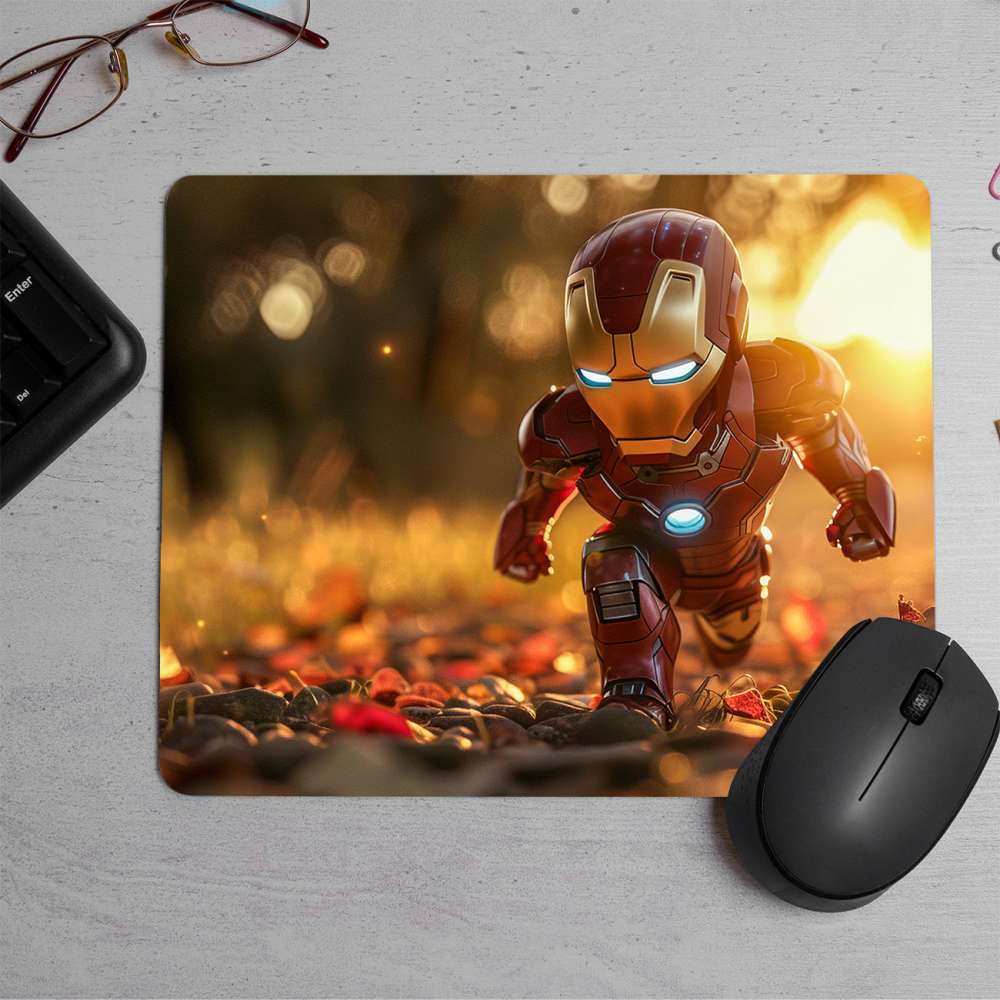 Baby iron man  Printed Mouse Pad