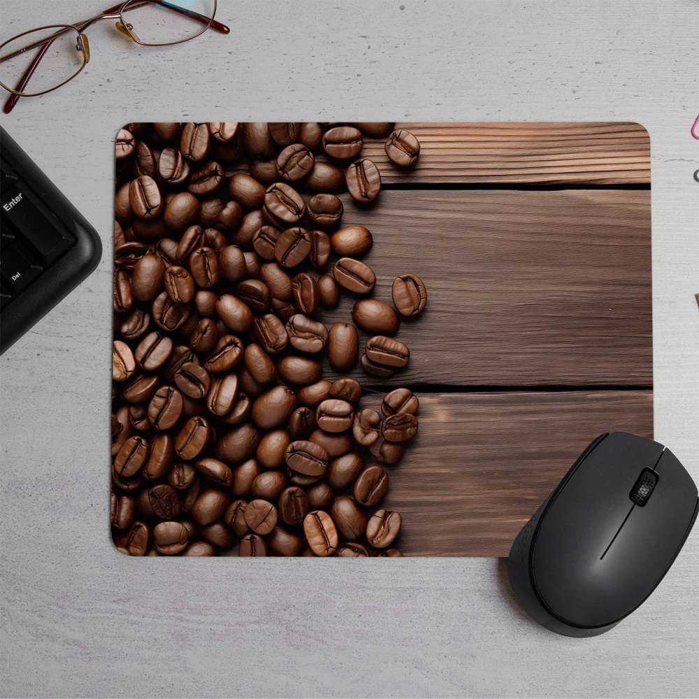 Coffee beans Printed Mouse Pad