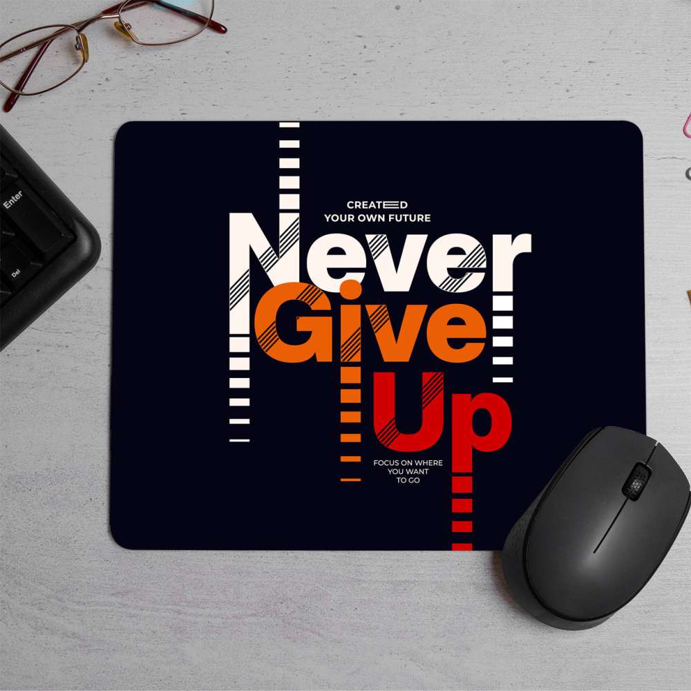 Craft Quest Motivational quotes Printed Mouse Pad