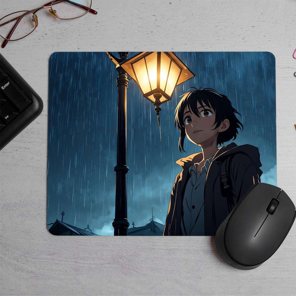 Cute thick anime girl Printed Mouse Pad