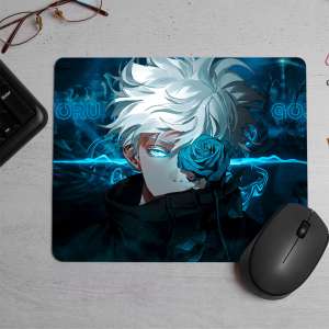 DarkBuck satoru gojo Printed Mouse Pad