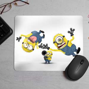 Digiclan Mad Minions Printed Mouse Pad