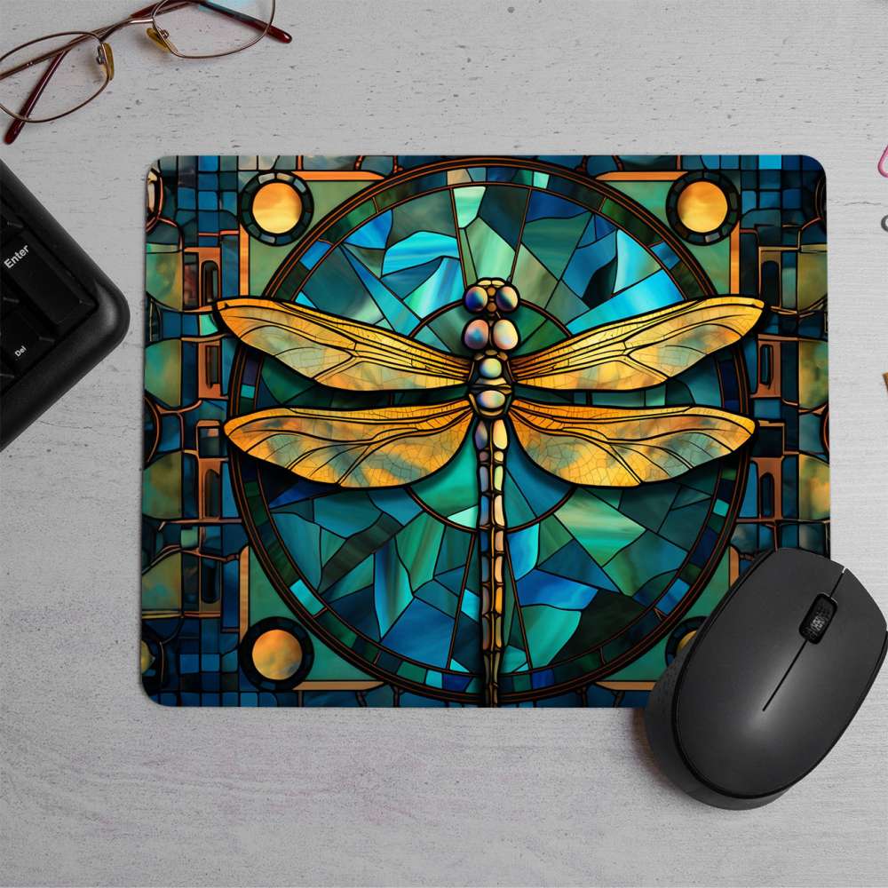 Dragonfly Printed Mouse Pad