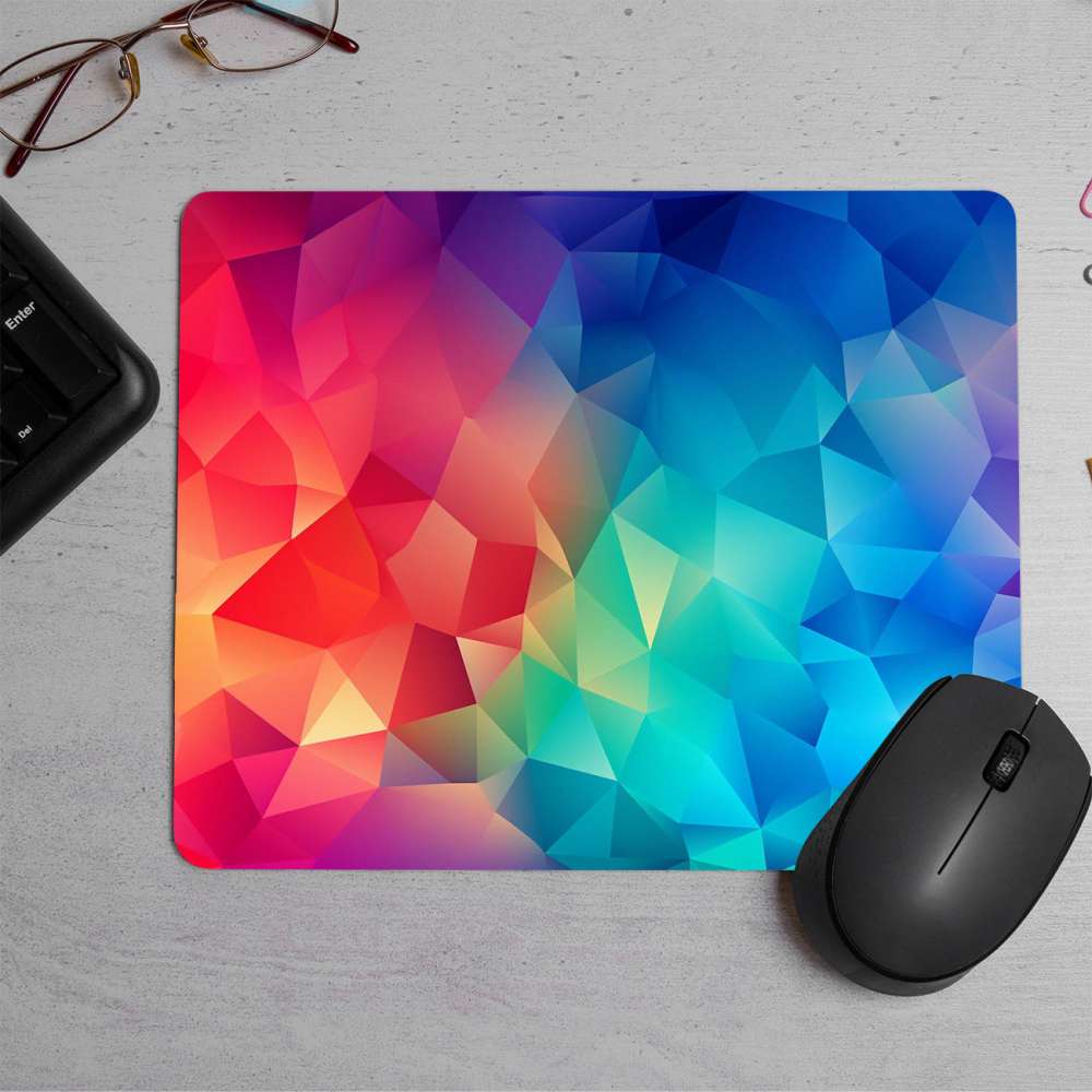 Ergonomic Pattern Printed Mouse Pad