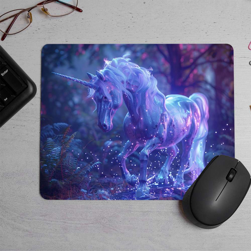 Fairy Unicorn  Printed Mouse Pad