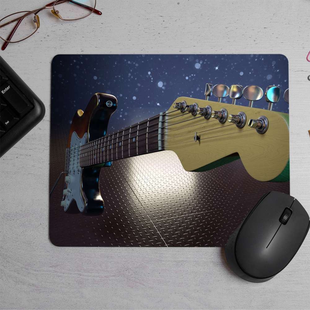 Fender Stratocaster guitar Printed Mouse Pad