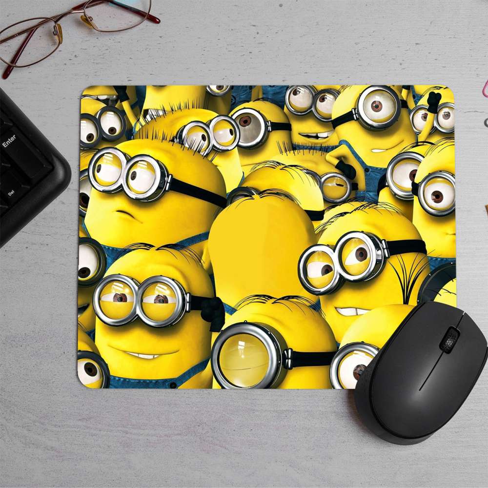 Group of minions Printed Mouse Pad
