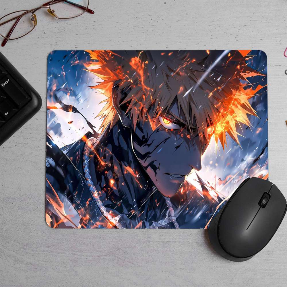 Ichigo Kurosaki anime Printed Mouse Pad