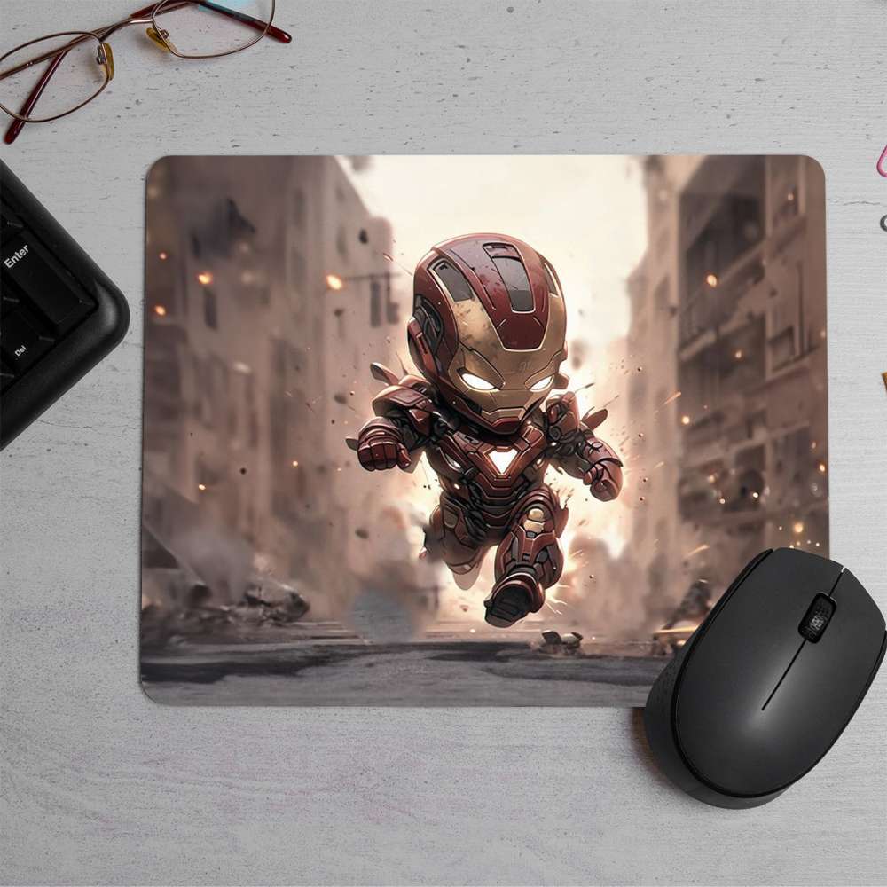 Ironman children's version Printed Mouse Pad