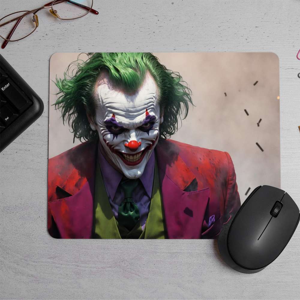 Joker smile Printed Mouse Pad
