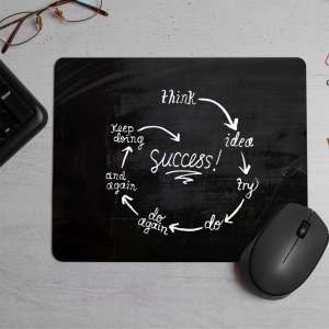 Keep doing and think success  Printed Mouse Pad