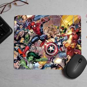 Marvel Heroes Printed Mouse Pad
