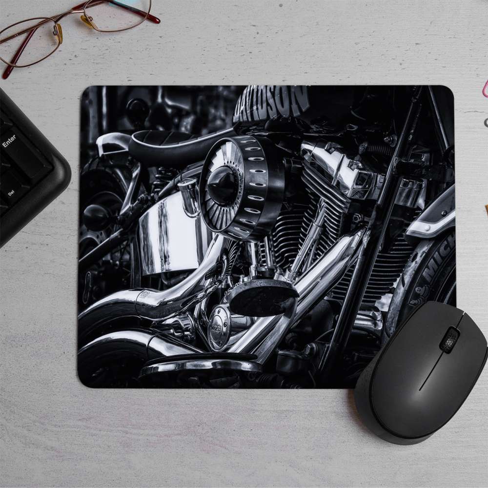 Motorcycle  Printed Mouse Pad