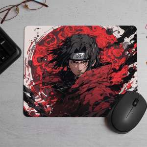 Naruto Art - Itachi Uchiha anime Printed Mouse Pad
