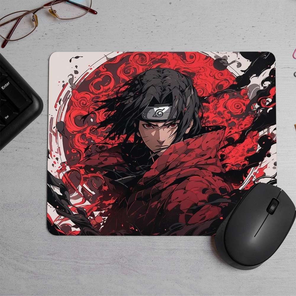 Naruto Art - Itachi Uchiha anime Printed Mouse Pad