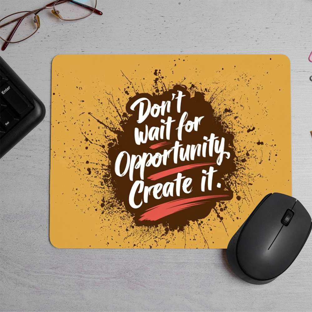 Navigating Innovation and Leadership Printed Mouse Pad