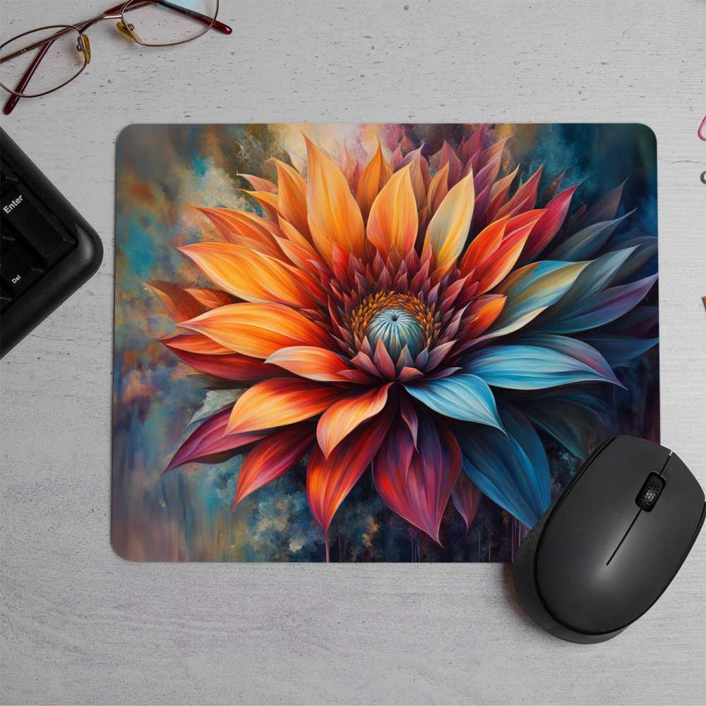 Oil painting on canvas Printed Mouse Pad