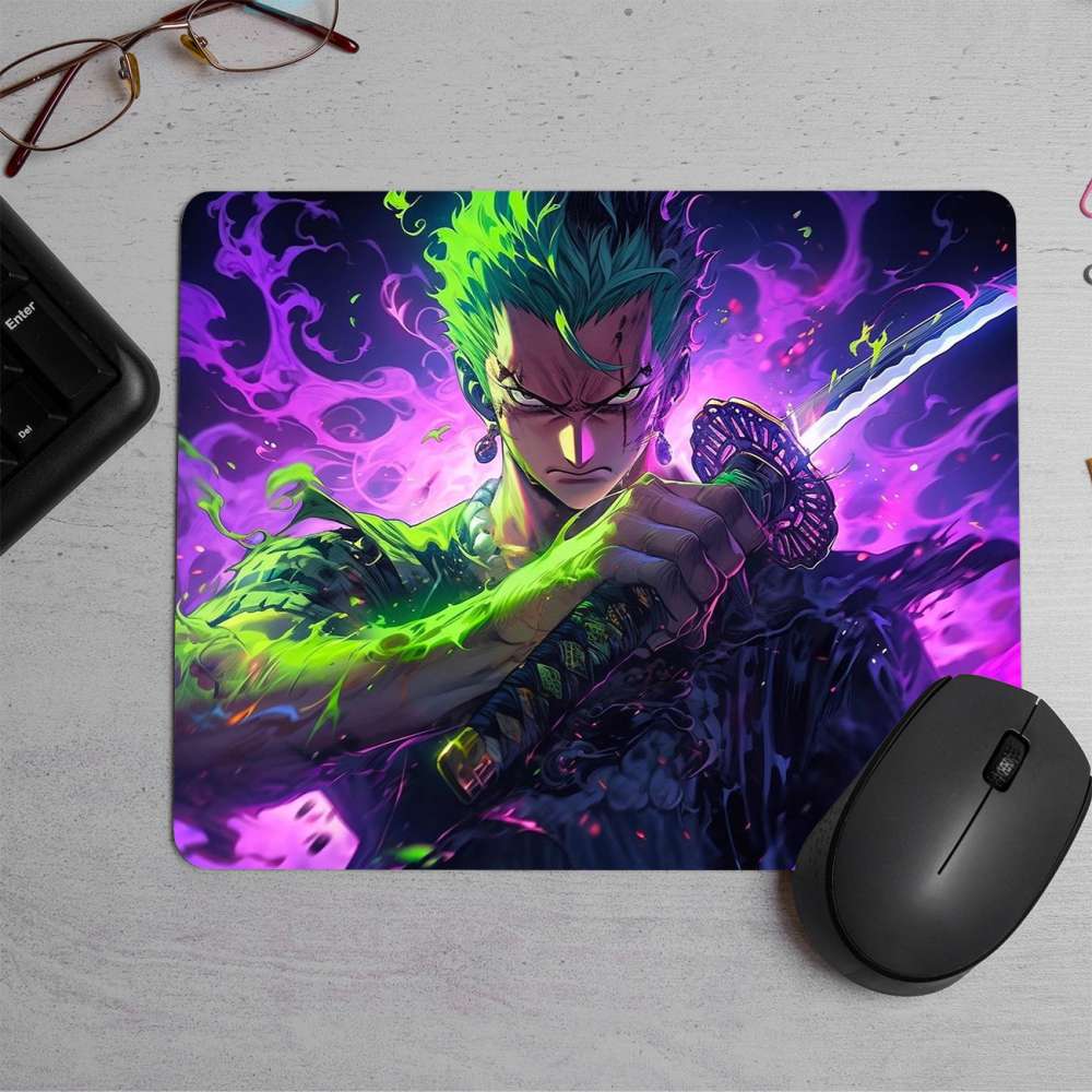 One Piece anime roronoa zoro anime Printed Mouse Pad