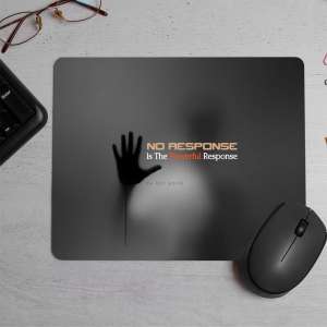 Response quotes Printed Mouse Pad