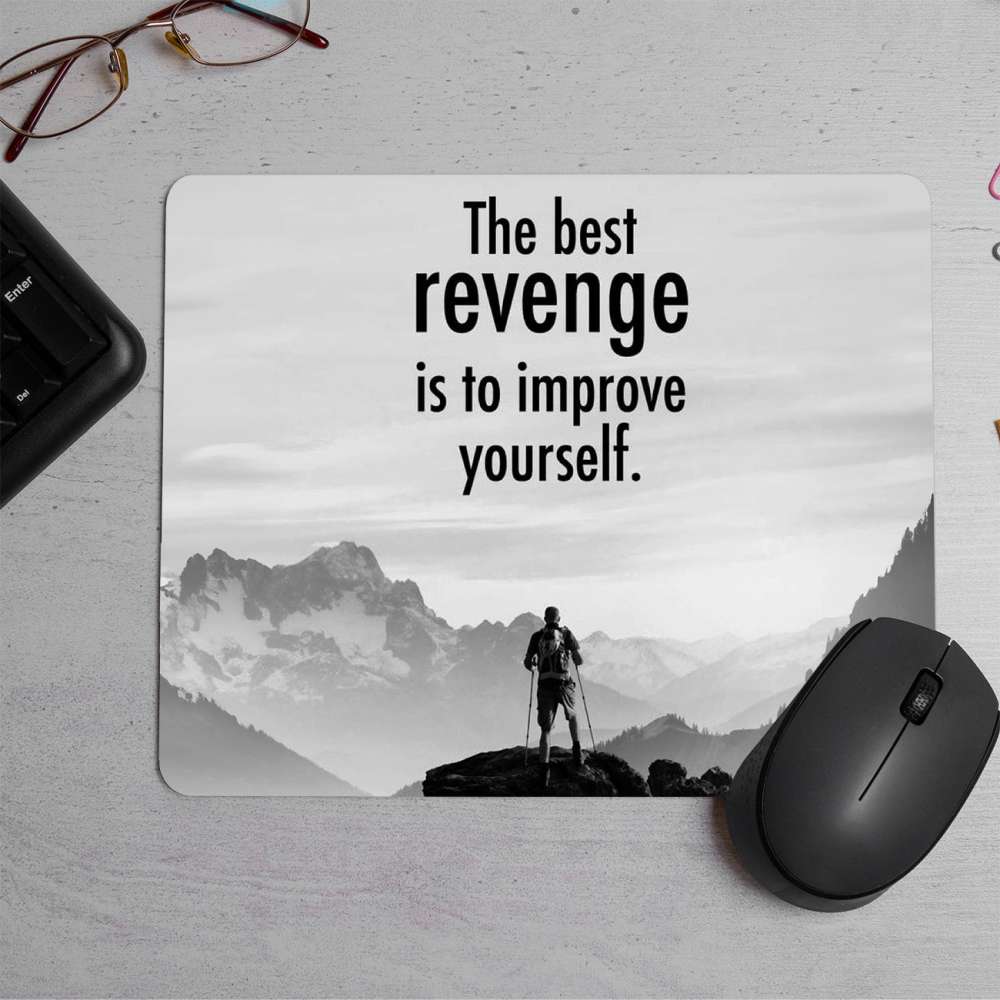 Revenge Motivation On The Way Re Printed Mouse Pad