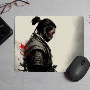 Samurai Printed Mouse Pad