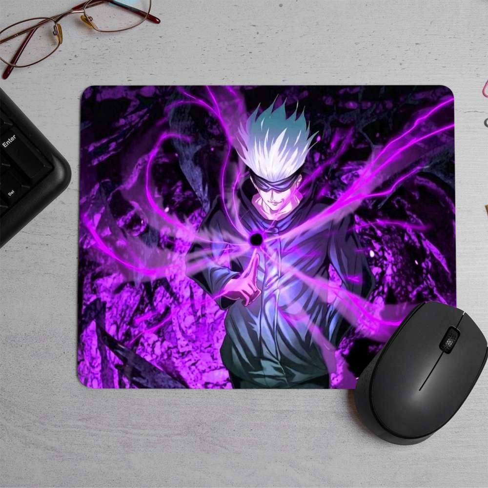 Saturo gojo power anime Printed Mouse Pad