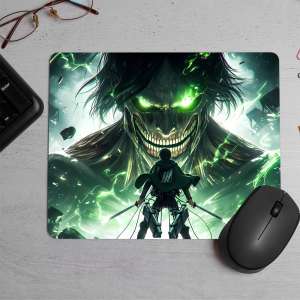 Shingeki No Kyojin Anime Printed Mouse Pad