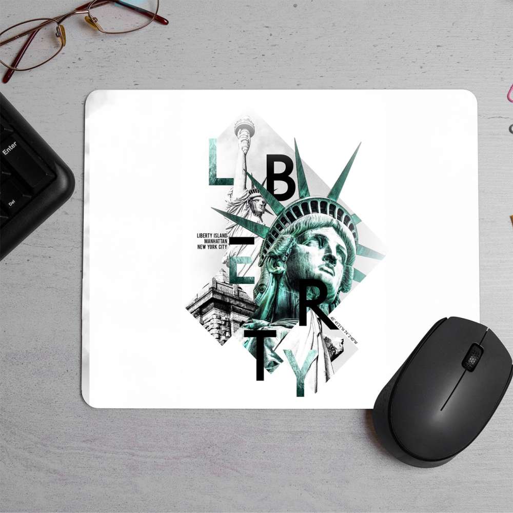 Statue of Liberty Printed Mouse Pad